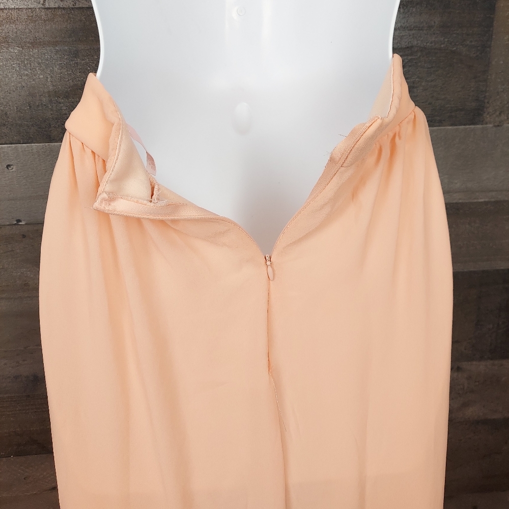 Lulu's Rooftop Garden Chiffon Maxi Backless Dress - Picture 9 of 14